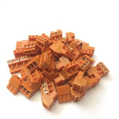 Lot of 50 Weidmuller 1716330000 Pluggable Terminal Blocks, 3-Position, 26-14 AWG