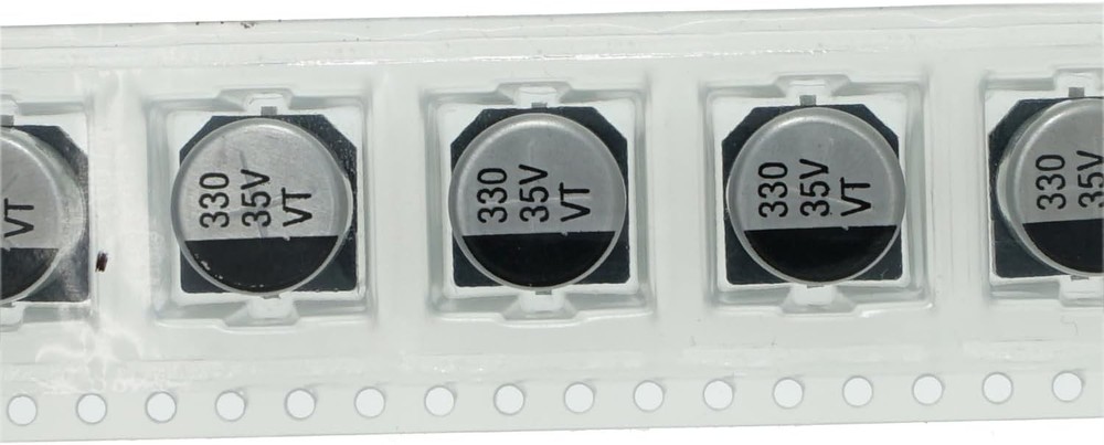 SMD Aluminum Electrolytic Capacitors 35V 330UF 10×10.5mm Capacitor 35 Volt 330