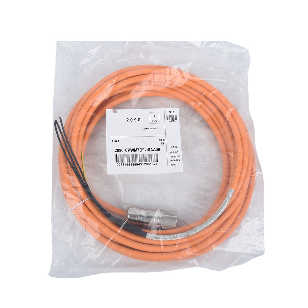 1Pack Power Cable 23Ft 16AWG Wire For Allen Bradley OE 2090-CPWM7DF-16AA09