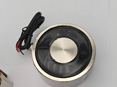 80mm x 38mm Size DC 24V 1000N Sucking Disc Solenoid Lift Holding Electromagnet