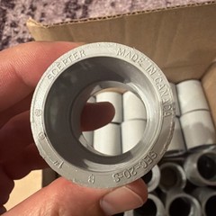 1″ PVC Standard Coupling for Sch 40 Rigid NM Conduit UL Listed 40pc lot fast sh