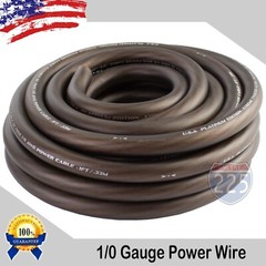 1/0 AWG Gauge Battery Alternator Amplifier Power Ground Stranded Wire Cable LOT