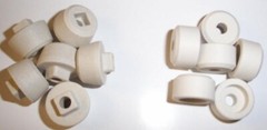 PI-B-1-S 3/16inID CeramicInsulator 6Sets
