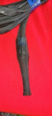 🚨 Black Expandable Wire Cable Sleeve 49 FT Nylon Braided Wire Cable Tubing Cord