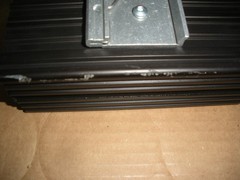 Control cabinet heater Nvent Hoffman DAH601 AC/DC 129V 60W Din Rail flaw
