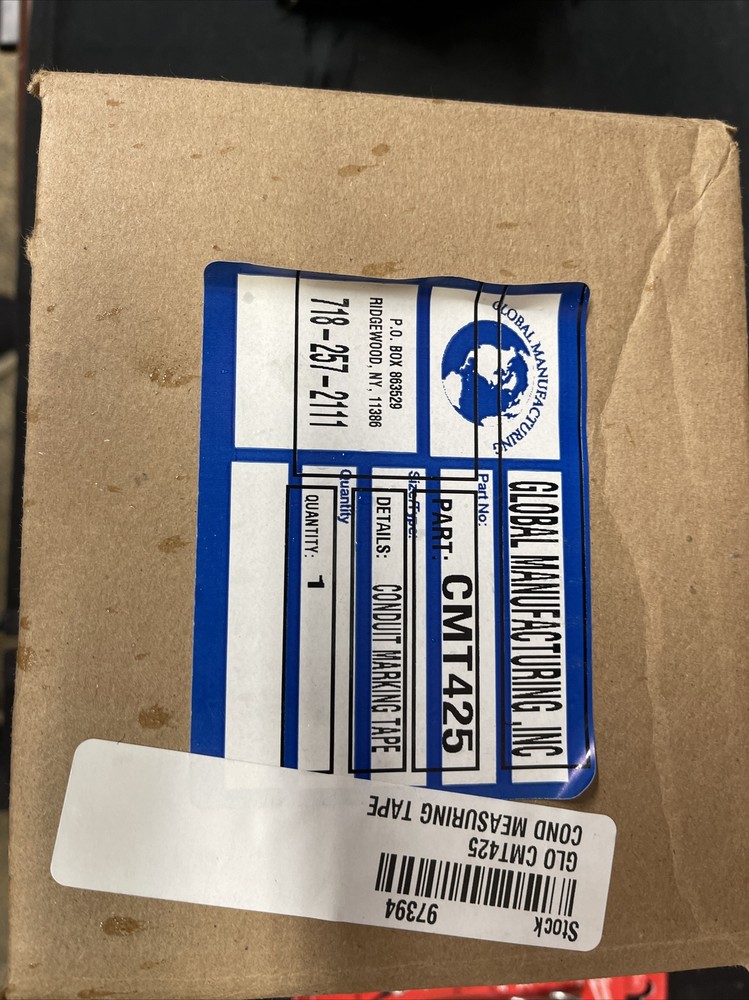 Globel Polyester Electrical Mule Tape | Made in USA | Printed Conduit Pull Tape