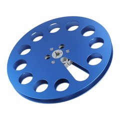 7Inch Tape Reel 12 Holes Aluminium- Empty Tape Spool Aluminum-Alloy