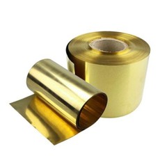Brass Sheet Foil Plate Brass Strip Coil 0.01/0.02/0.03/0.05/0.1/0.2mm~1mm Thick