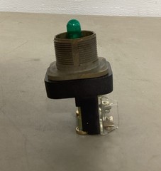 ALLEN-BRADLEY 800T-QH10G 120V AC/DC Light – Green (Missing Cap)