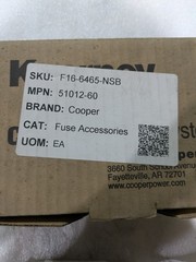 Cooper 51012-60 Type T Fit-All Fuselink 12A Power Series Fuse Link Industrial