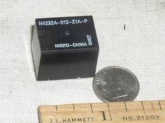 1 NIKKO N4232A-012-Z1A P SPDT 12V COIL 20 AMP DC CONTACTS PCB AUTOMOTIVE RELAY