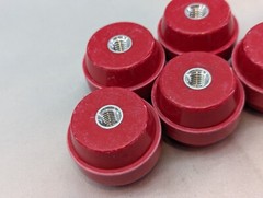 5 New MBI Mar-Bal Electrical High Voltage Standoff Insulator 1-3/8″ x 1-3/4″ T5