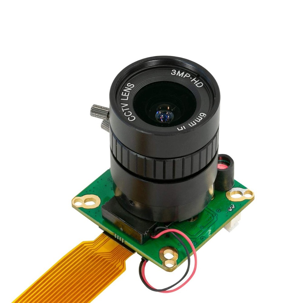 Arducam Day and Night Vision IMX477 HQ Camera for Jetson Orin NX, 12MP Black