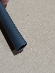 Alpha Wire FIT-221-1/4 Black XLPO 1/4in-to-1/8in 2-to-1 Heat Shrink Tubing /10ft