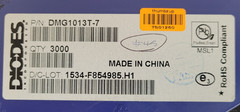 (10 PCs) DMG1013T-7 DIODES MOSFET DMG1013T SOT523 DIODES INC