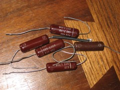 .022uf 400 volt Capacitors, Good-All, qty of 5