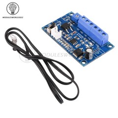DC 12V 24V Fan Temperature Control Fan Speed Regulator Module PWM Speed Governor