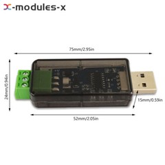 USB to RS485 Communication Module Adapter CH343G Chip Driver Converter New