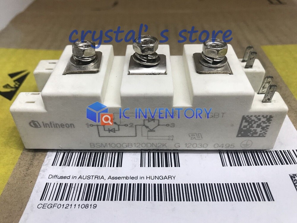 1PCS EUPEC/INFINEON BSM100GB120DN2K Module Power Supply New Quality Guarantee