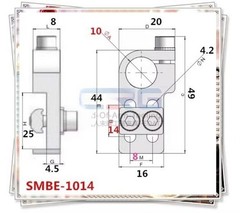 1PCS NEW FIT FOR SMBE-1014T T Yes with nut fixture cylinder connection fixation