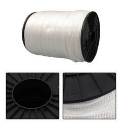 Polyester Pull Tape 5/8″ x 1000′ Mule Tape Flat Rope 1800 lbf Tensile Capacity