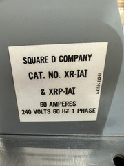 Square D XR-IAI / XRP-IAI 60 Amp 240V Hospital Isolated Power Panel – New in Box