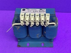 GE 37G01802, 18A, 1.5mH, 3-Phase Line Reactor