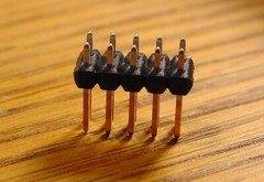 100 PC MOLEX 90131-0925 Vertical Header 2 Row 10 Pin (2X5) 0.1″ .025 Sq Pin Gold