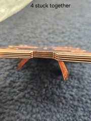 (QTY 11) Harger 262: CU Adhesive Cable Holder