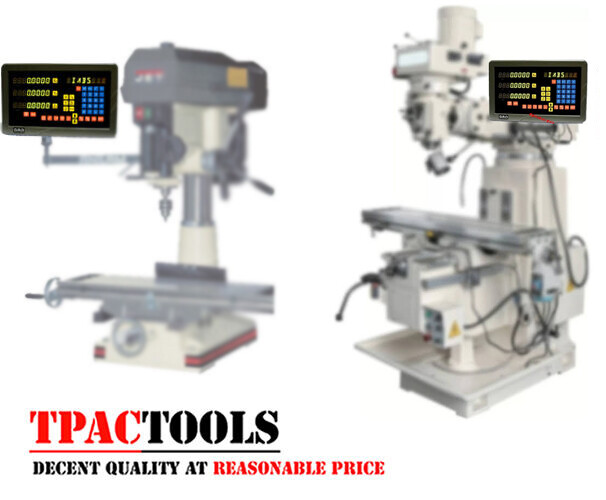 DRO 3 AXIS MILL LATHE PACKAGE LINEAR GLASS SCALES NEW FREE SHIPPING