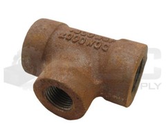 LOT OF 2 NEW AAR 300WSP TEE FITTING 1/2″ X 1/2″ X 3/8″ *READ*