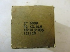 C.A. Norgren 0-600 PSI Pressure Gauge, Model 18-013-035, New