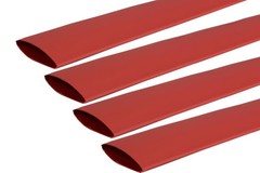 4 Lot TEMCo 1″ Marine Heat Shrink Tube 3:1 Adhesive Glue Lined 4 ft RED