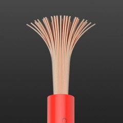 Pure Copper Core Wire 0.3-2.5mm² RV Single Core Electronic Wire Flexible Wire