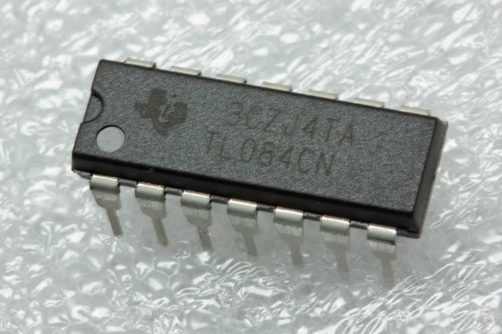 5X Texas Instruments TL084CN J-FET Amplifier 4 Circuit 14-PDIP