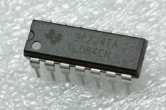 5X Texas Instruments TL084CN J-FET Amplifier 4 Circuit 14-PDIP