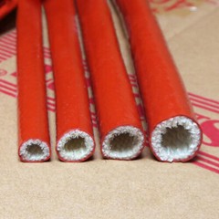 Fibreglass Silicone Fire Protective Sleeving Heat Shield Sleeve ID 4mm to 130mm