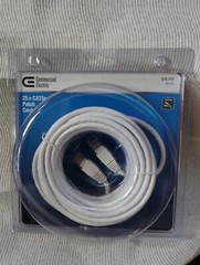 New Cat 5e cable Patch Cord 25ft- Commercial Electric