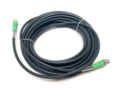 Phoenix Contact SAC-8P-M12MS/10,0-PUR/M12FS Double Ended Cordset 8-Pos 1529179