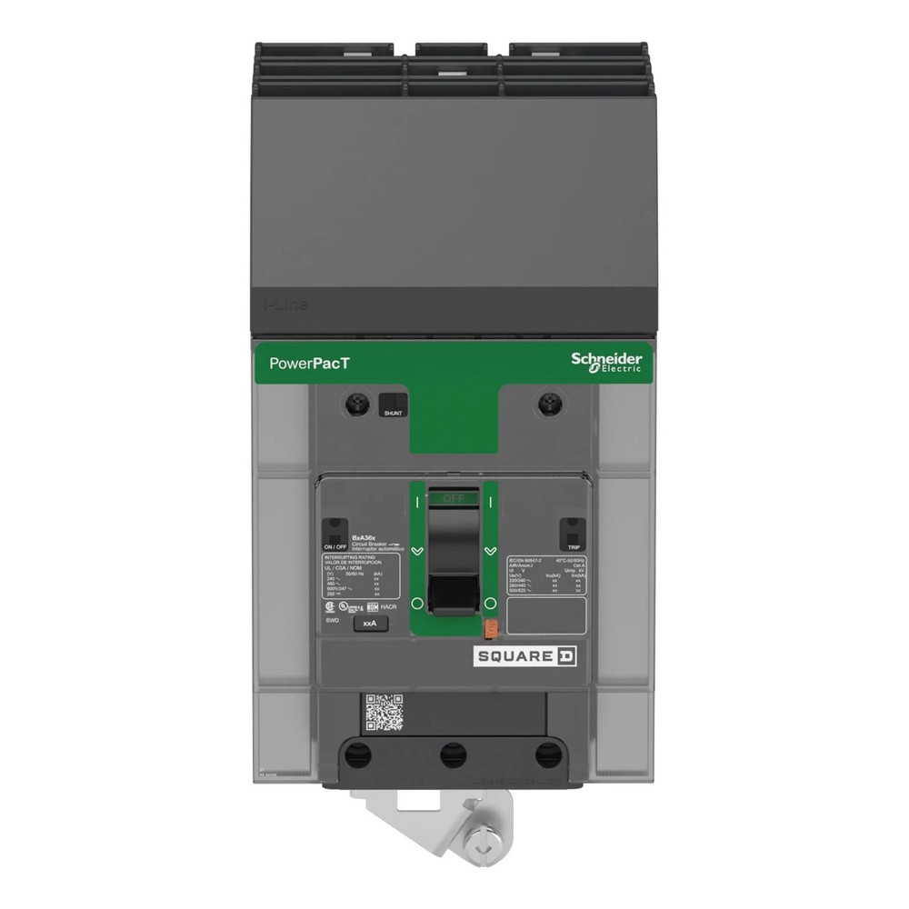 NIB – Square D – BGA36100 – Circuit Breaker, Powerpact B, 100A, 3 Pole
