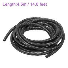 9mmx6mmx4.5m PP Non-Split Corrugated Tubing Indoor Outdoor