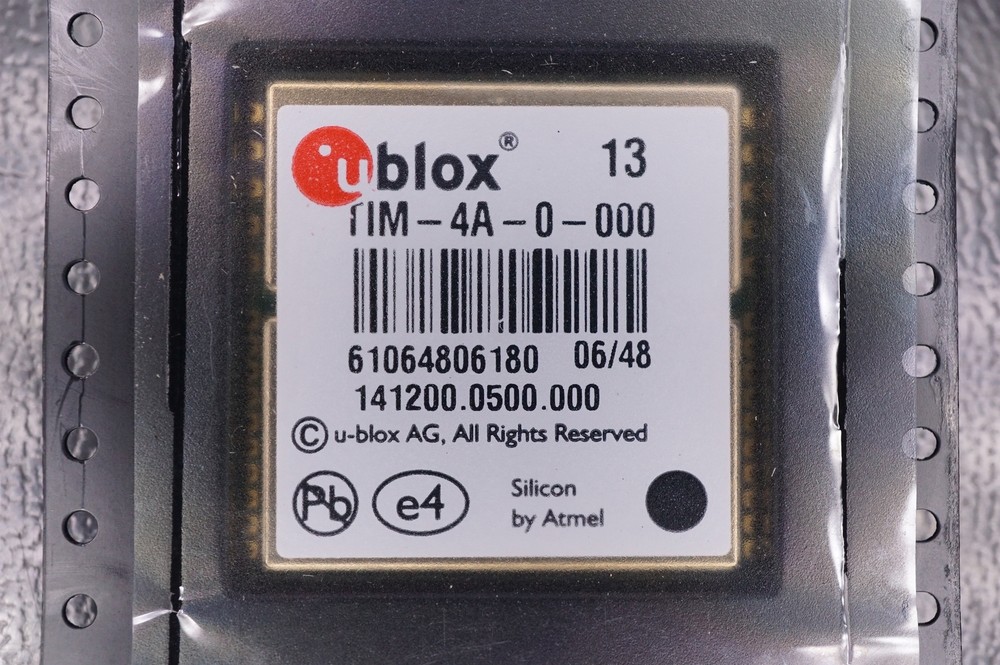 TIM-4A-0-000 U-Blox GPS Module Antaris 4 Engine 16 Channel 25.4mm x 25.4mm