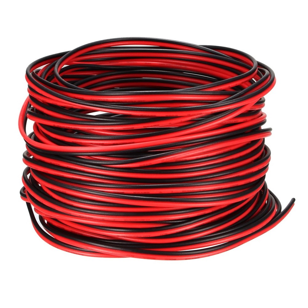 2pin Extension Cable Cord 28AWG Parallel Wire Tin Plated Copper for Strip Light