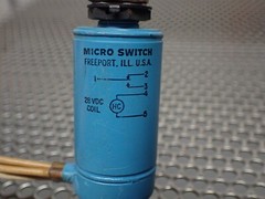 Micro Switch 25ET43-6 XXXX 7808 7405 Switch 28VDC Coil New No Box See All Pics