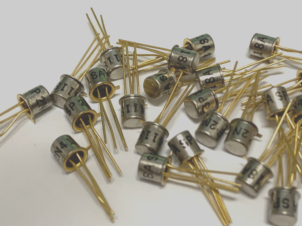 10 Pieces 2N4118A JFET Transistor 1-Element, N-Channel, Silicon FREE US Shipping