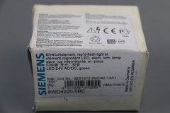Siemens 8WD4220-5BC Blink Light Element Green LED 24VAC/DC Unused OVP