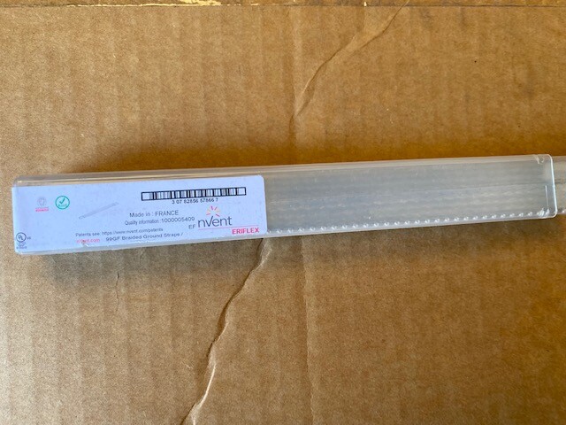 (10 Pack) Nvent Eriflex MBJ102006 | 556930 braid MBJ, cu 10-200-6 COPPER/TINNED