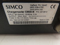 Simco CM30-N Chargemaster Industrial Electrostatic Generator 3.2A 264VAC 4010610