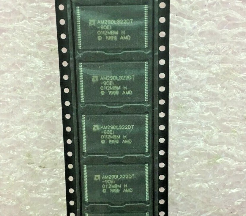 (10 PIECE LOT) AM29DL322DT-90EI, AMD, 2MX16 FLASH 3V PROM, 90ns, PDSO48