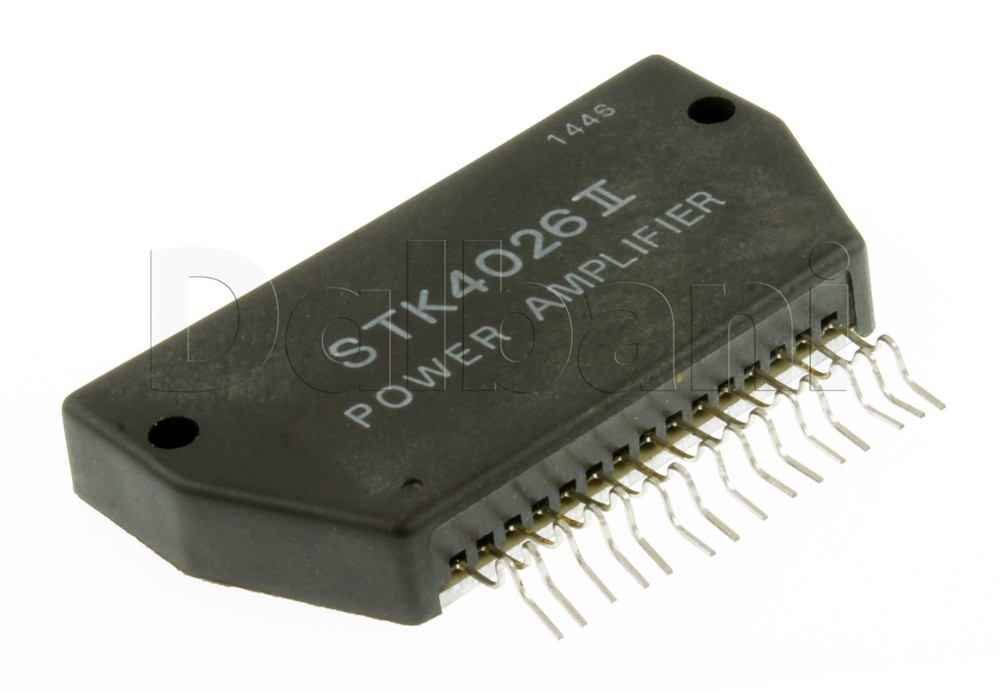 STK4026II New Replacement IC 38V 25W 50KHz Power Amplifier Integrated Circuit